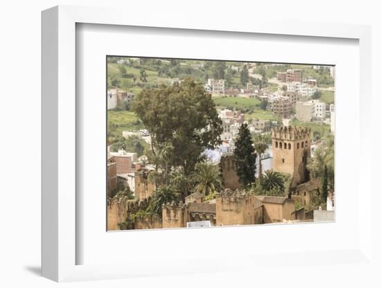 Morocco, Chaouen. View of the Kasbah-Emily Wilson-Framed Photographic Print