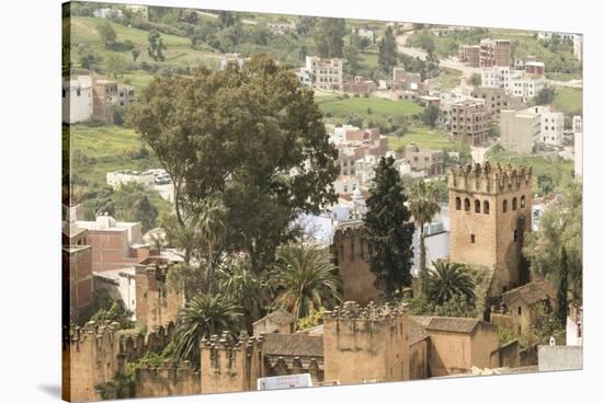 Morocco, Chaouen. View of the Kasbah-Emily Wilson-Stretched Canvas