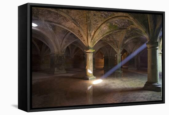 Morocco, El Jadida. Portuguese Cistern-Emily Wilson-Framed Stretched Canvas