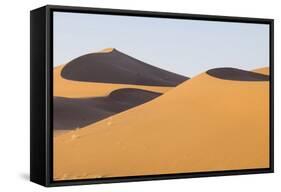 Morocco, Erg Chegaga, Souss-Massa-Draa Area, Saharan Sand Dunes-Emily Wilson-Framed Stretched Canvas