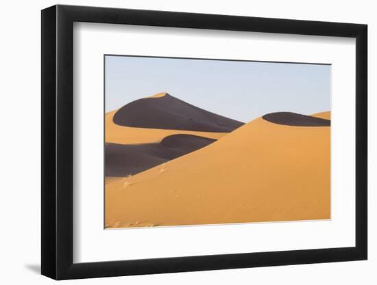 Morocco, Erg Chegaga, Souss-Massa-Draa Area, Saharan Sand Dunes-Emily Wilson-Framed Photographic Print