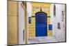 Morocco, Essaouira. Blue Recessed Door-Emily Wilson-Mounted Photographic Print