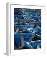 Morocco, Essaouira; the Traditional Fishing Port-Mark Hannaford-Framed Photographic Print