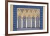 Morocco, Fes. a Detail of an Ornate Wall of the King's Palace-Brenda Tharp-Framed Photographic Print