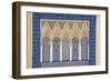 Morocco, Fes. a Detail of an Ornate Wall of the King's Palace-Brenda Tharp-Framed Photographic Print