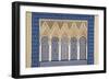 Morocco, Fes. a Detail of an Ornate Wall of the King's Palace-Brenda Tharp-Framed Photographic Print