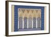 Morocco, Fes. a Detail of an Ornate Wall of the King's Palace-Brenda Tharp-Framed Photographic Print