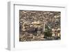 Morocco, Fes. Detail of the city from above at the Tombs du Merenides.-Brenda Tharp-Framed Photographic Print