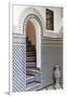 Morocco, Fes. Interior Detail of a Restored Riad-Brenda Tharp-Framed Photographic Print