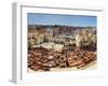 Morocco, Fes, Medina (Old Town), Traditional Old Tanneries-Michele Falzone-Framed Photographic Print