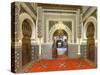 Morocco, Fes, Medina (Old Town), Zaouia Moulay Idriss Ii Mausoleum-Michele Falzone-Stretched Canvas