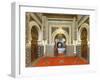 Morocco, Fes, Medina (Old Town), Zaouia Moulay Idriss Ii Mausoleum-Michele Falzone-Framed Photographic Print