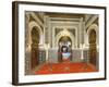 Morocco, Fes, Medina (Old Town), Zaouia Moulay Idriss Ii Mausoleum-Michele Falzone-Framed Photographic Print