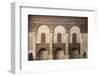 Morocco, Fes. the Ornate Interior of a Mosque Showing Cut Wood and Plaster Decoration-Brenda Tharp-Framed Photographic Print