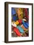 Morocco Fez Colorful Arab Shoes for Sale in Store on Rack-Bill Bachmann-Framed Photographic Print