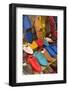 Morocco Fez Colorful Arab Shoes for Sale in Store on Rack-Bill Bachmann-Framed Photographic Print