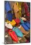 Morocco Fez Colorful Arab Shoes for Sale in Store on Rack-Bill Bachmann-Mounted Photographic Print