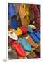 Morocco Fez Colorful Arab Shoes for Sale in Store on Rack-Bill Bachmann-Framed Premium Photographic Print