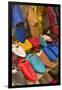 Morocco Fez Colorful Arab Shoes for Sale in Store on Rack-Bill Bachmann-Framed Premium Photographic Print