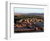 Morocco, General View Overlooking Tinerhir at Sunset, 1970s-null-Framed Photographic Print