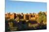 Morocco, Kasbah Ait Ben Addou. Kasbah Surrounded by an Oasis-Michele Molinari-Mounted Photographic Print