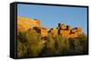 Morocco, Kasbah Ait Ben Addou. the Kasbah Is Surrounded by an Oasis-Michele Molinari-Framed Stretched Canvas