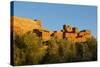 Morocco, Kasbah Ait Ben Addou. the Kasbah Is Surrounded by an Oasis-Michele Molinari-Stretched Canvas