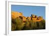 Morocco, Kasbah Ait Ben Addou. the Kasbah Is Surrounded by an Oasis-Michele Molinari-Framed Photographic Print