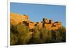 Morocco, Kasbah Ait Ben Addou. the Kasbah Is Surrounded by an Oasis-Michele Molinari-Framed Photographic Print