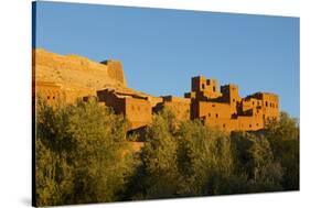 Morocco, Kasbah Ait Ben Addou. the Kasbah Is Surrounded by an Oasis-Michele Molinari-Stretched Canvas