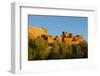 Morocco, Kasbah Ait Ben Addou. the Kasbah Is Surrounded by an Oasis-Michele Molinari-Framed Photographic Print