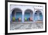 Morocco, Local Village Eatery in Chefchaouen in Village Medina-Emily Wilson-Framed Photographic Print