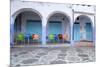 Morocco, Local Village Eatery in Chefchaouen in Village Medina-Emily Wilson-Mounted Photographic Print