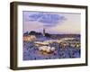 Morocco, Marrakech, Djemaa El-Fna Square-Michele Falzone-Framed Photographic Print