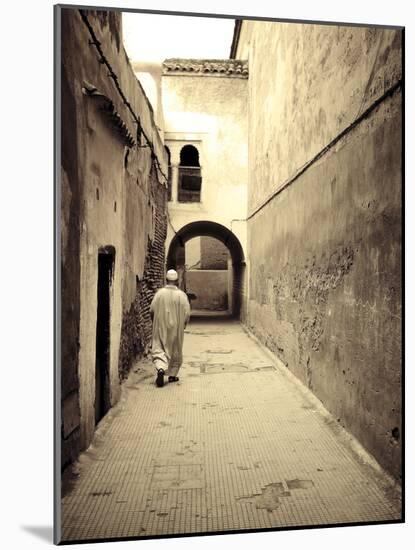 Morocco, Marrakech, Medina (Old Town)-Michele Falzone-Mounted Photographic Print