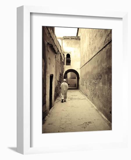 Morocco, Marrakech, Medina (Old Town)-Michele Falzone-Framed Photographic Print