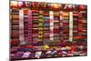 Morocco, Marrakech, Textiles and Fabrics in a Souk-Andrea Pavan-Mounted Photographic Print