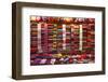 Morocco, Marrakech, Textiles and Fabrics in a Souk-Andrea Pavan-Framed Photographic Print