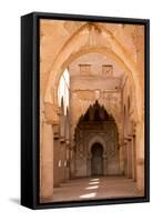 Morocco, Marrakech, Tinmal. the Great Mosque of Tinmal-Emily Wilson-Framed Stretched Canvas