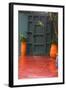 Morocco, Marrakech. Yves Saint Laurent's Jardin Majorelle-Kymri Wilt-Framed Photographic Print