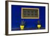 Morocco, Marrakech. Yves Saint Laurent's Jardin Majorelle-Kymri Wilt-Framed Photographic Print