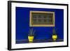 Morocco, Marrakech. Yves Saint Laurent's Jardin Majorelle-Kymri Wilt-Framed Photographic Print