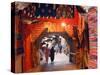 Morocco Marrakesh Medina Market at Place Djema El Fna-Christian Kober-Stretched Canvas