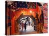 Morocco Marrakesh Medina Market at Place Djema El Fna-Christian Kober-Stretched Canvas