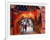 Morocco Marrakesh Medina Market at Place Djema El Fna-Christian Kober-Framed Photographic Print