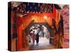 Morocco Marrakesh Medina Market at Place Djema El Fna-Christian Kober-Stretched Canvas