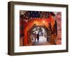 Morocco Marrakesh Medina Market at Place Djema El Fna-Christian Kober-Framed Photographic Print