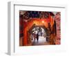 Morocco Marrakesh Medina Market at Place Djema El Fna-Christian Kober-Framed Photographic Print