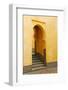 Morocco, Meknes. Mausoleum of Moulay Ismail Stairs-Kymri Wilt-Framed Photographic Print