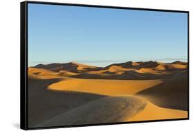 Morocco, Merzouga. the Desert-Michele Molinari-Framed Stretched Canvas